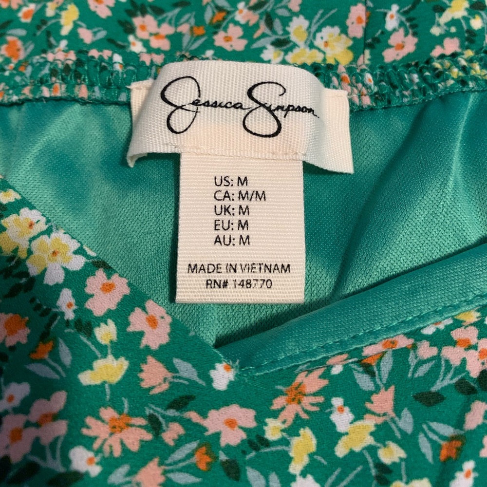 Jessica Simpson, floral, size medium dress.